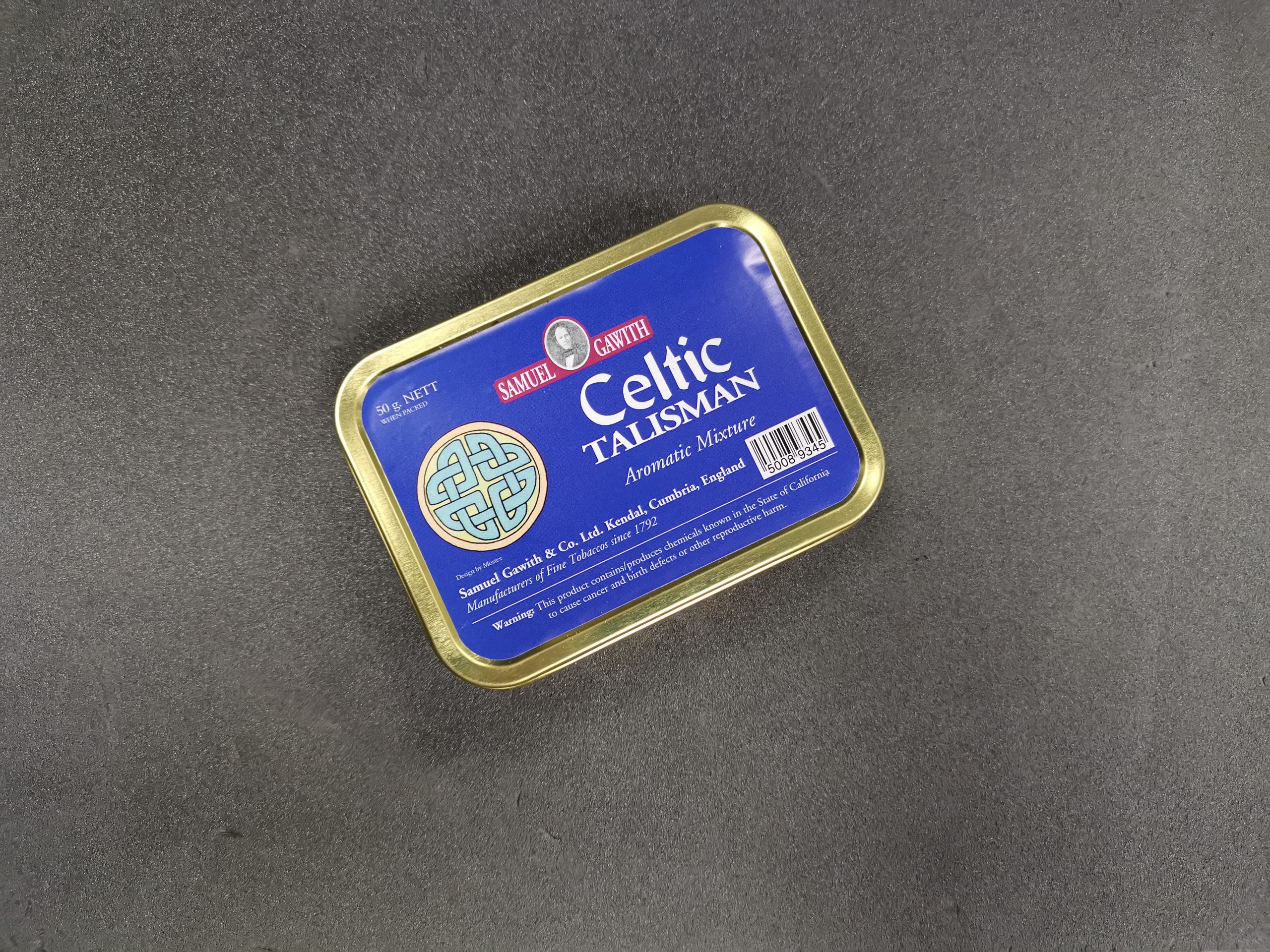 celtic talisman tobacco Samuel Gawith Celtic Talisman