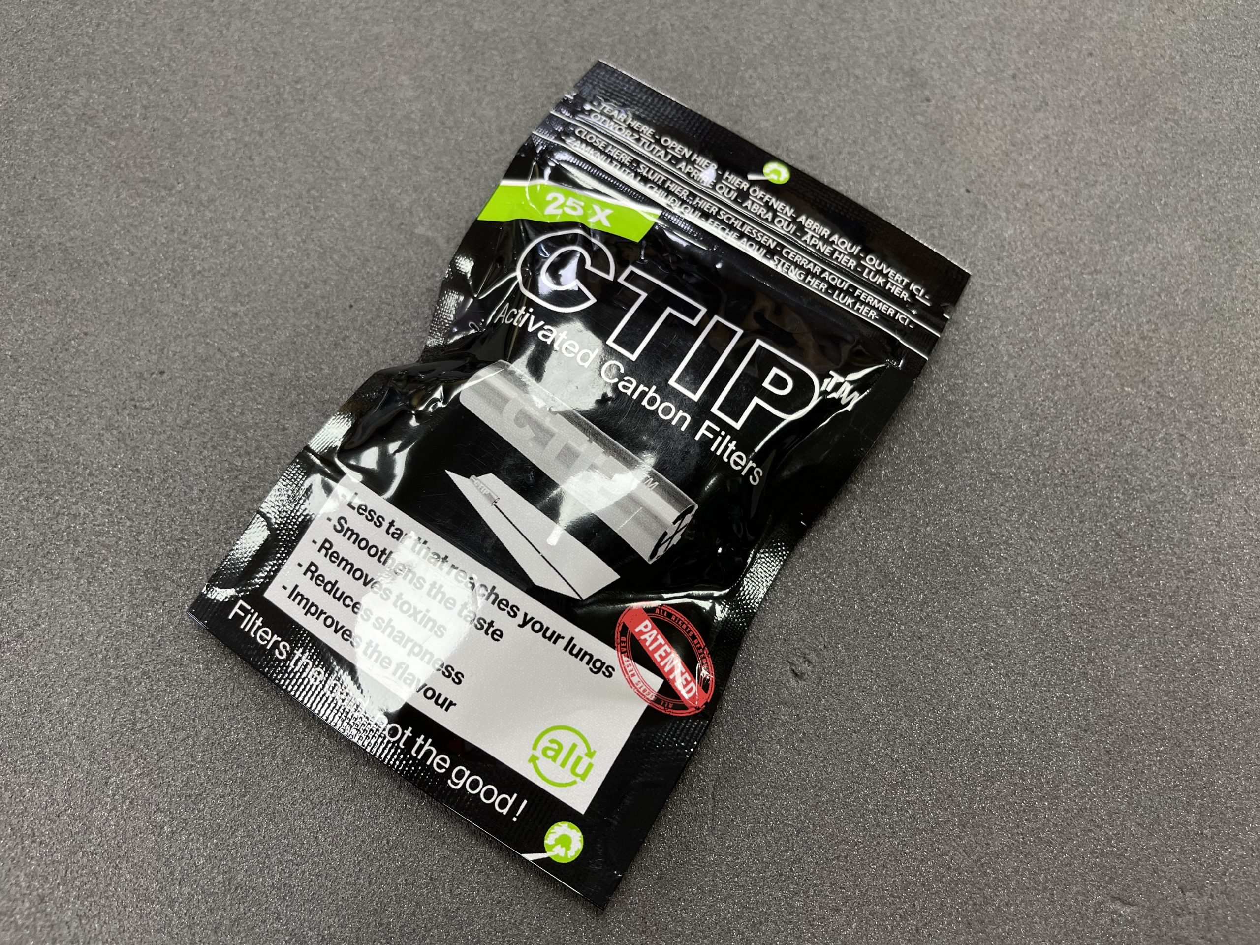 CTIP Activated Charcoal Filters Smoke Lounge