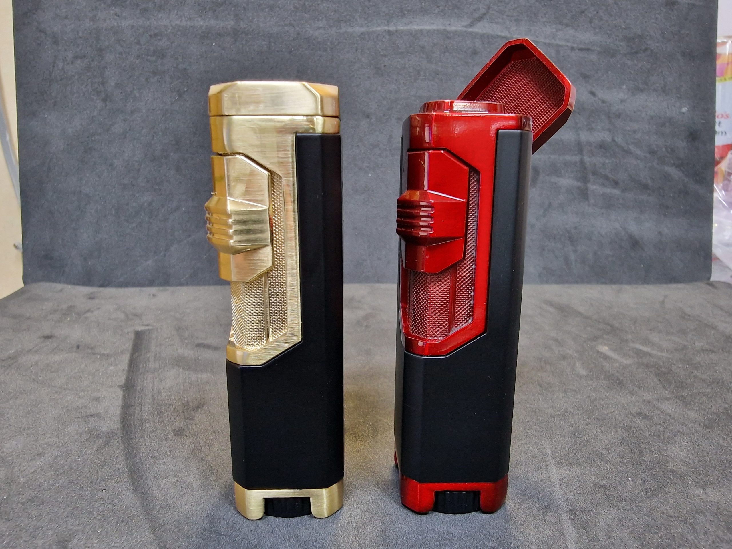 Cigar Quad Jet Lighter Smoke Lounge